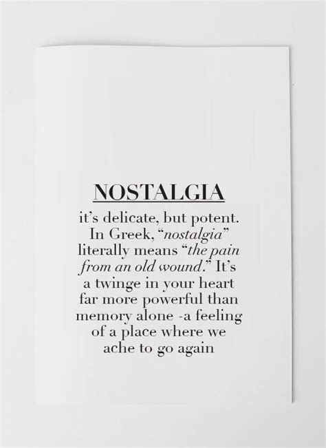 Nostalgia Quotes - ShortQuotes.cc