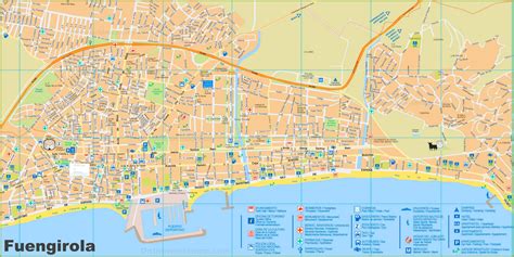 Fuengirola tourist map - Ontheworldmap.com