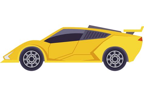 Side View of Race Car Vector. Automobile Graphic by pch.vector ...