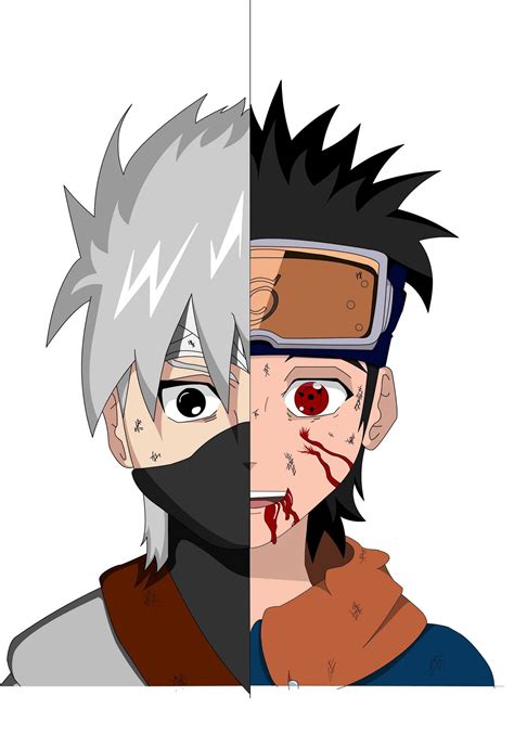 kakashi and obito - Naruto Photo (25134956) - Fanpop