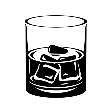 Whiskey Glass Clipart