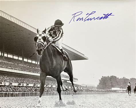 Secretariat Signed Ron Turcotte BELMONT STAKES Photograph | Etsy