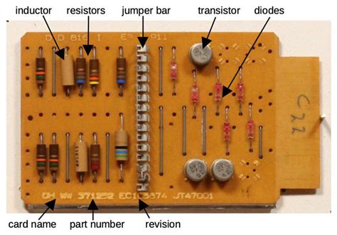 Germanium transistors: logic circuits in the IBM 1401 computer