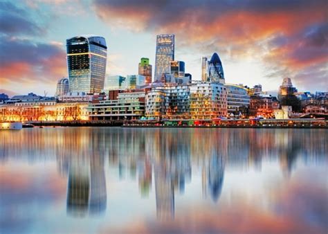 London Skyscrapers City Skyline Wall Mural Wallpaper