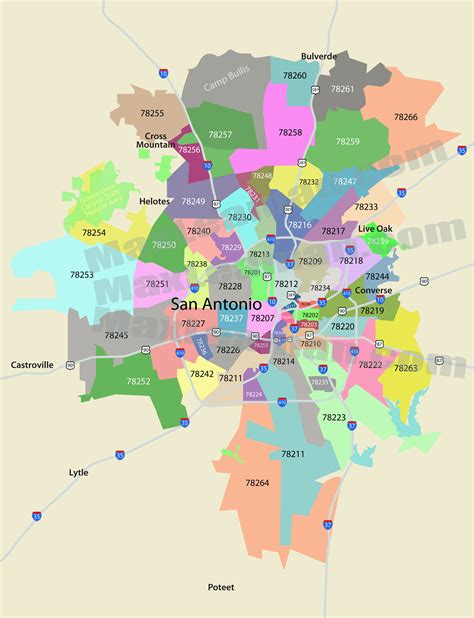 Grants Pass oregon Zip Code Map