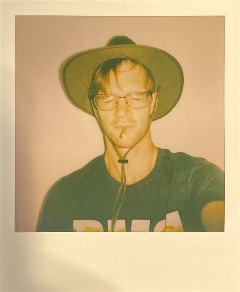 First selfie with new PolaroidNow (I-type color film) : r/Polaroid