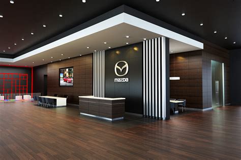 MAZDA CAR SHOWROOM on Behance