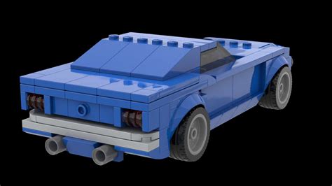 Lego® Instructions Ford Mustang 69 Speed Champions 8 wide