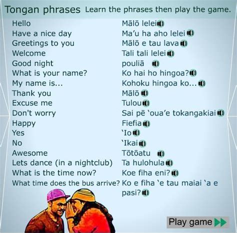 English To Tongan Language Translation