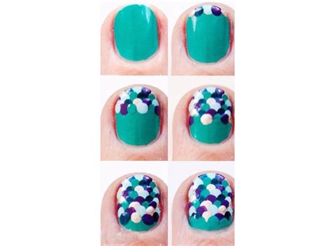 Chic Nail Polishes And Nail Art Designs For Short Nails