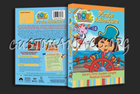 Dora the Explorer: Pirate Adventure dvd cover - DVD Covers & Labels by Customaniacs, id: 53830 ...