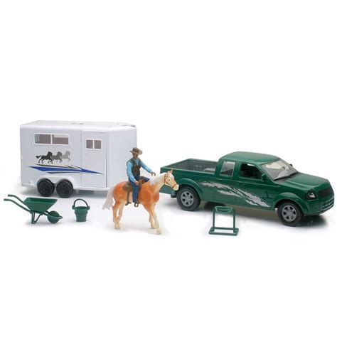 Pickup Truck & Horse Trailer Toy