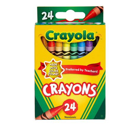 24 Crayola Crayons, School Supplies | Crayola.com | Crayola