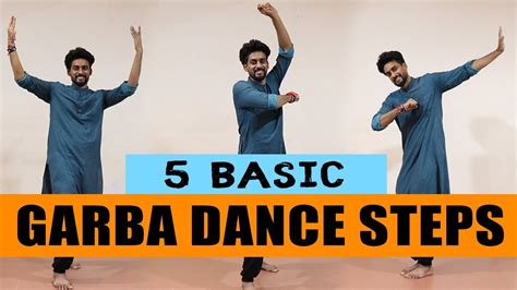 5 Basic Garba Dance Steps| Beginners | ABDC - YouTube