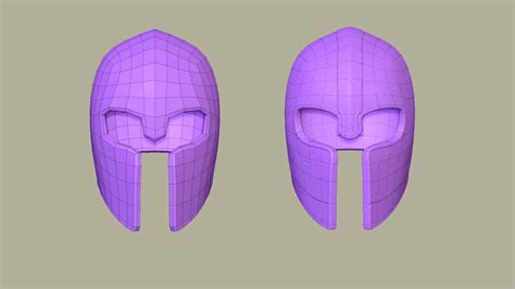 Golden Helmet - 3D Model by gsommer