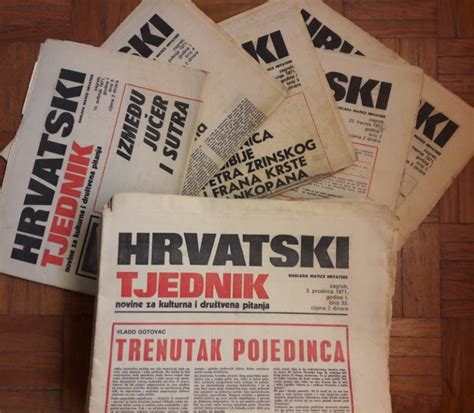 Hrvatski tjednik iz 1971.