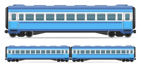 railway carriage train vector illustration 518856 Vector Art at Vecteezy