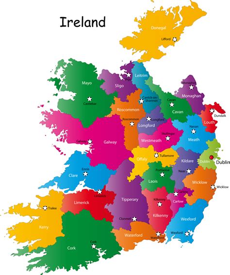 About Map of Ireland - The Ireland Map Website