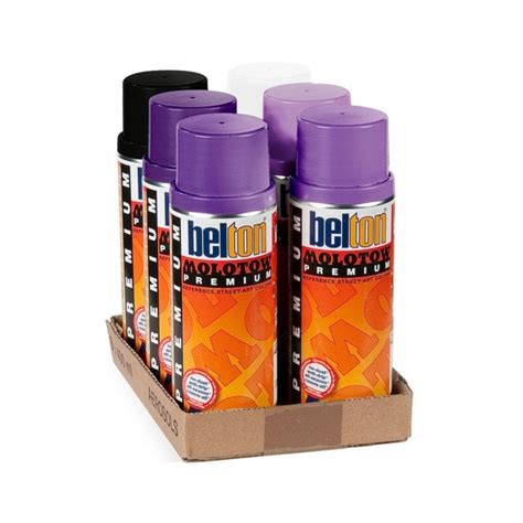 Molotow Premium Violet Bundle (6 Can Pack) - Spray Paint from Graff ...