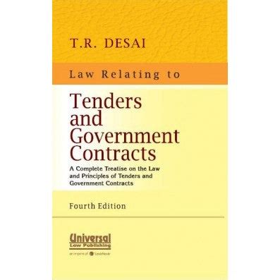 Law Relating to Tenders and Government Contracts