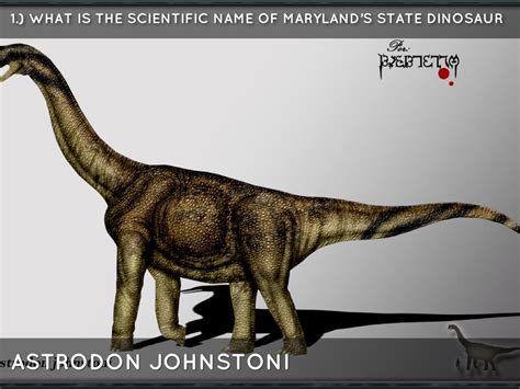 Maryland State DINOSAUR