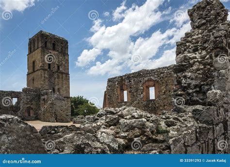 Panama Viejo Ruins, Panama City Stock Image - Image of culture, ancient: 33391293