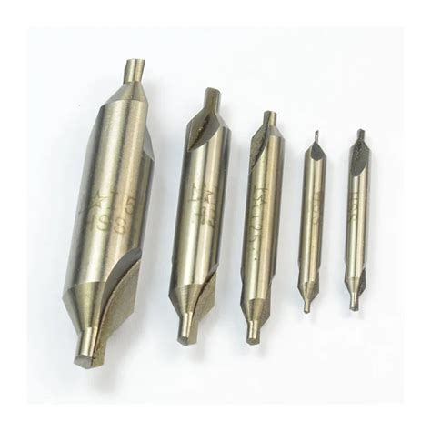 New HSS Center Drill Bit High Speed Steel Center Drill Bits Countersinks Bit Set / Pilot Drill ...