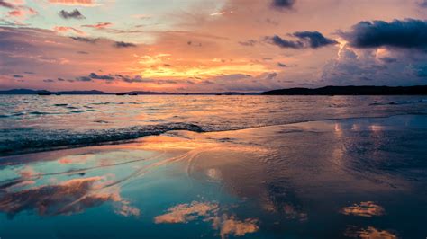 2048x1152 Beach Sea The Heaven 4k 5k 2048x1152 Resolution HD 4k Wallpapers, Images, Backgrounds ...