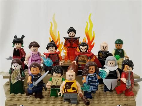 I made more Avatar: The Last Airbender minifigures! : lego