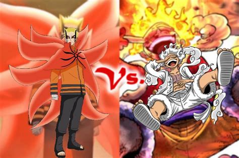 Naruto vs Luffy: Is Luffy in Gear 5 Stronger than Naruto in Baryon Mode? - OtakusNotes