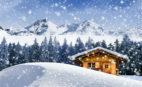 Winter Cabin Wallpapers - Wallpaper Cave