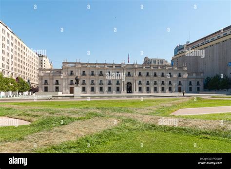 The president house in Santiago de Chile Stock Photo - Alamy