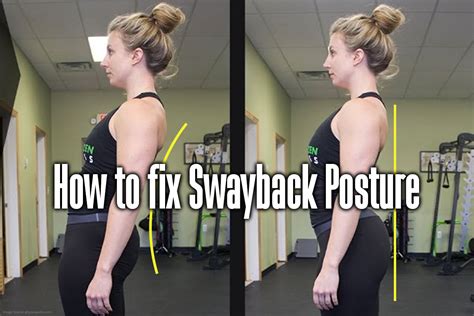 Best Exercises You Can Do To Correct Swayback Posture - Your Body Posture