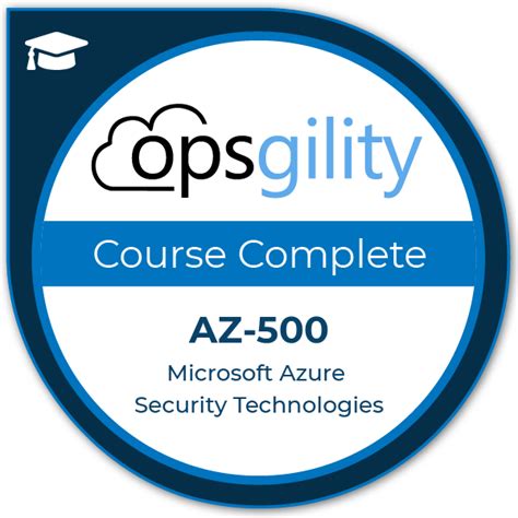 Microsoft Azure Security Technologies (AZ-500) Course Completion - Credly