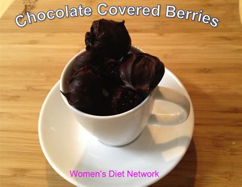 Chocolate Covered Berries | womensdietnetwork