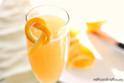 Easy orange rind drink garnish