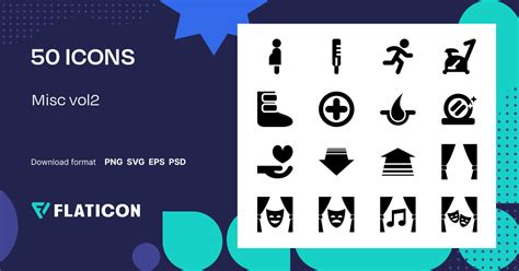 Misc vol2 Icon Pack | 50 .SVG Icons