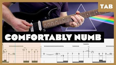 Comfortably Numb Pink Floyd Cover | Guitar Tab | Lesson | Tutorial ...