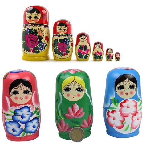 Babushka Micro Dolls (6x11cm)