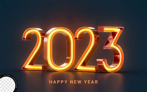 Happy New Year 2023 Neon Glowing Leaser Graphic by ahmedsakib372 ...