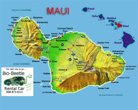 Maui Map