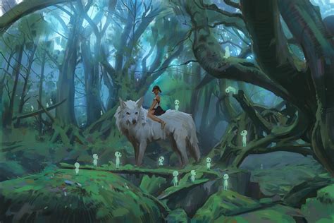 Princess Mononoke Phone Wallpaper