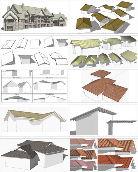 How to make a Roof in Google Sketchup