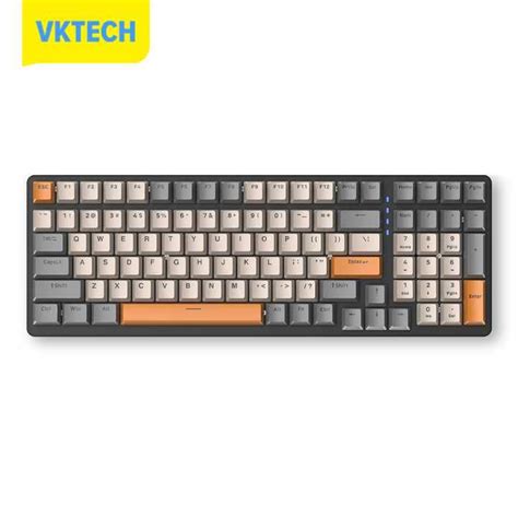 [Vktech] 100 Keys NKRO PC Mechanical Backlight Wired Gaming Keyboard ...