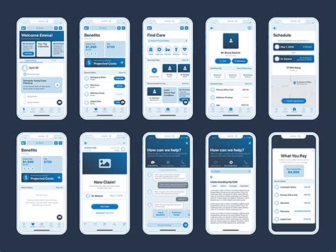 Wireframe App Concepts by Derek Payne on Dribbble