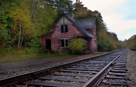 Love railroad tracks! | Old train station, Scenic railroads, Abandoned ...