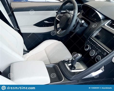 White Car Interior