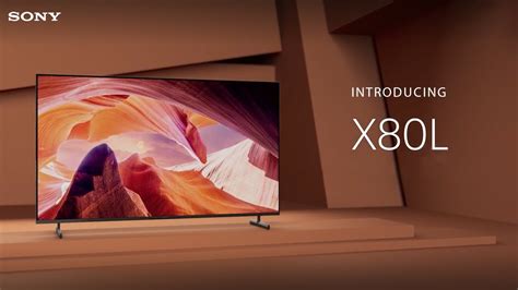 Introducing the Sony BRAVIA X80L TV - YouTube