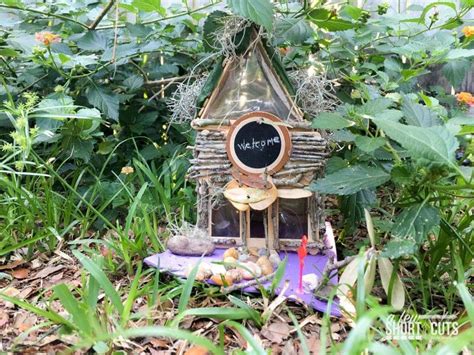 How to Make a Fairy House - A Few Shortcuts