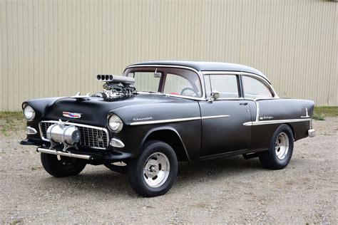 1955 Chevy Gasser Packs a 355ci Supercharged Punch - Hot Rod Network